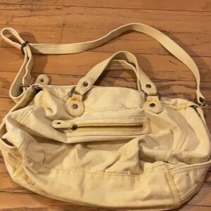 Stylish Cream Shoulder Bag